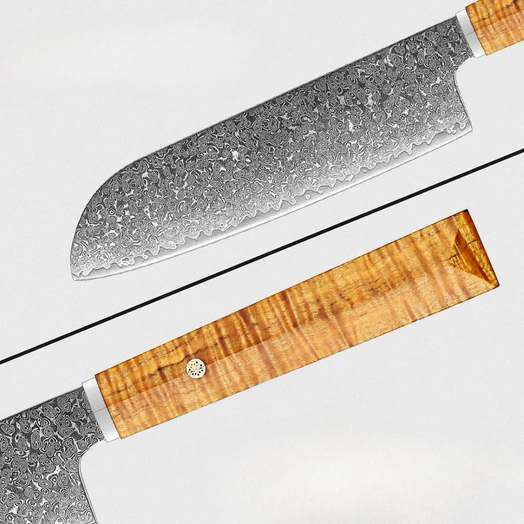 SushiEdge – Santoku Pro – Ultra-scharfes Kochmesser für Fleisch & Gemüse
